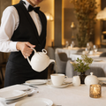 Porcelain Coffee Pot 590ml for Elegant Table Settings (Pack of 6)