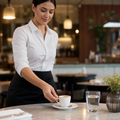Fine China Espresso Cups 85ml for Elegant Table Settings (Pack of 24)