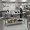 304 Stainless Steel Centre Table for Food Preparation