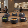Porcelain Bowl 75mm for Serving Dips & Desserts (Pack of 6)
