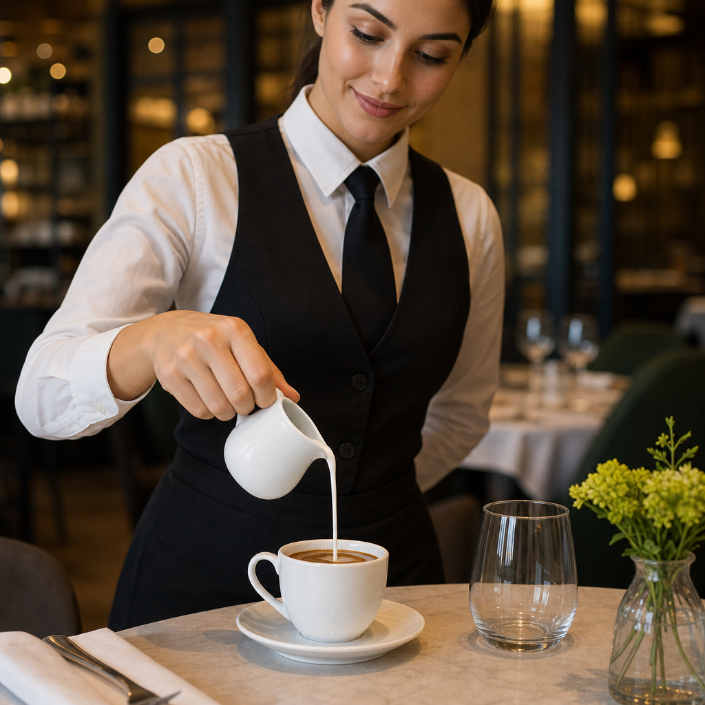 Porcelain Compact Jugs 43ml for Caf? & Restaurants (Pack of 12)