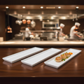 Melamine Rectangular Trays 560x153mm for Food Presentation (Pack of 4)