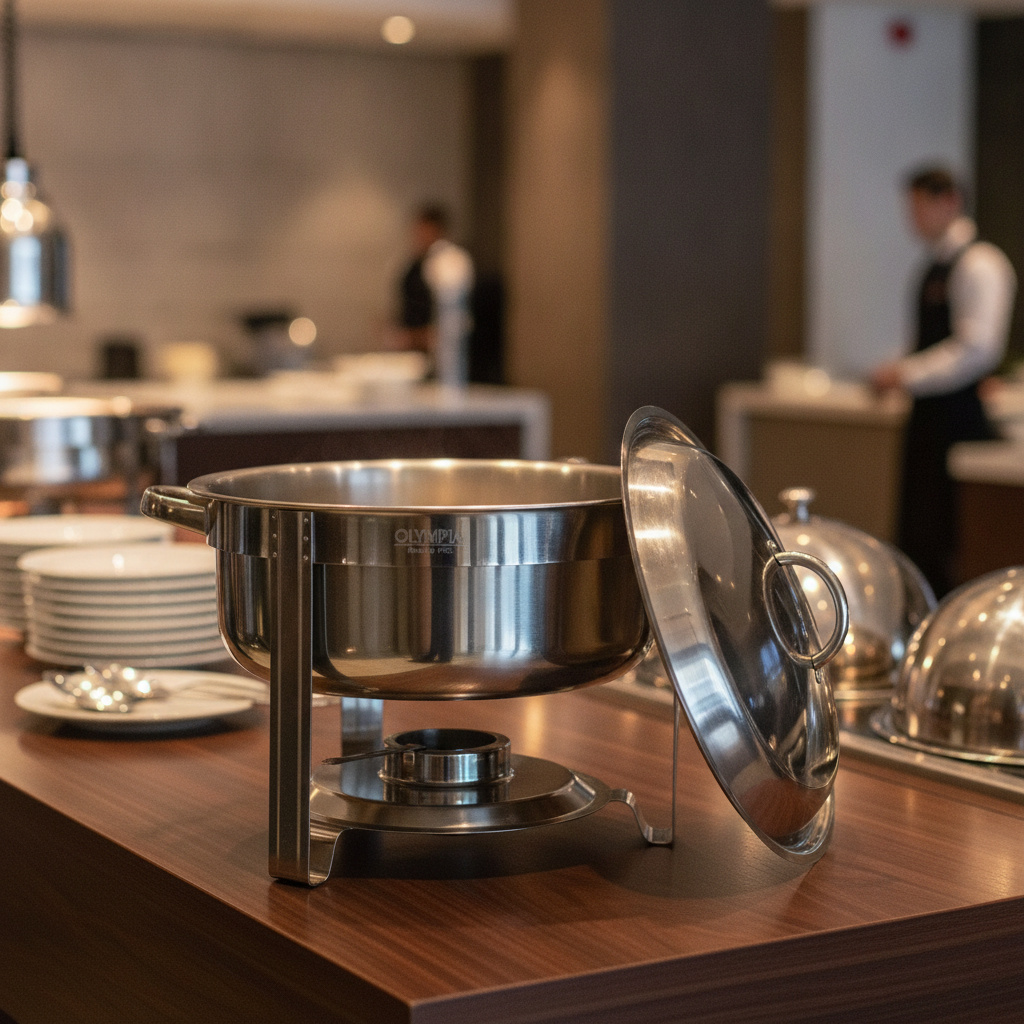 Stainless Steel Chafing Set 7.5L for Catering Events