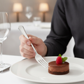 18/10 Stainless Steel Dessert Fork for Fine Dining (Pack of 12)