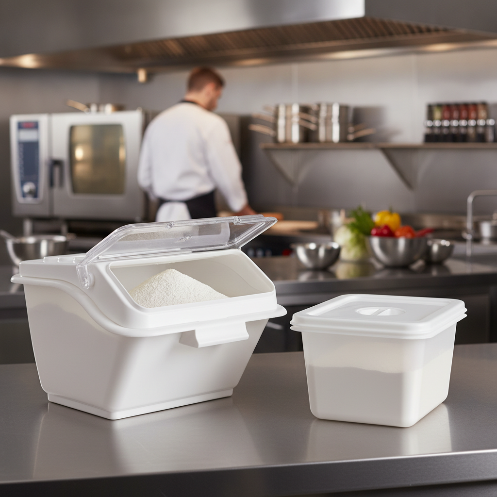 Polypropylene Ingredient Bin 7.5L for Professional Kitchens
