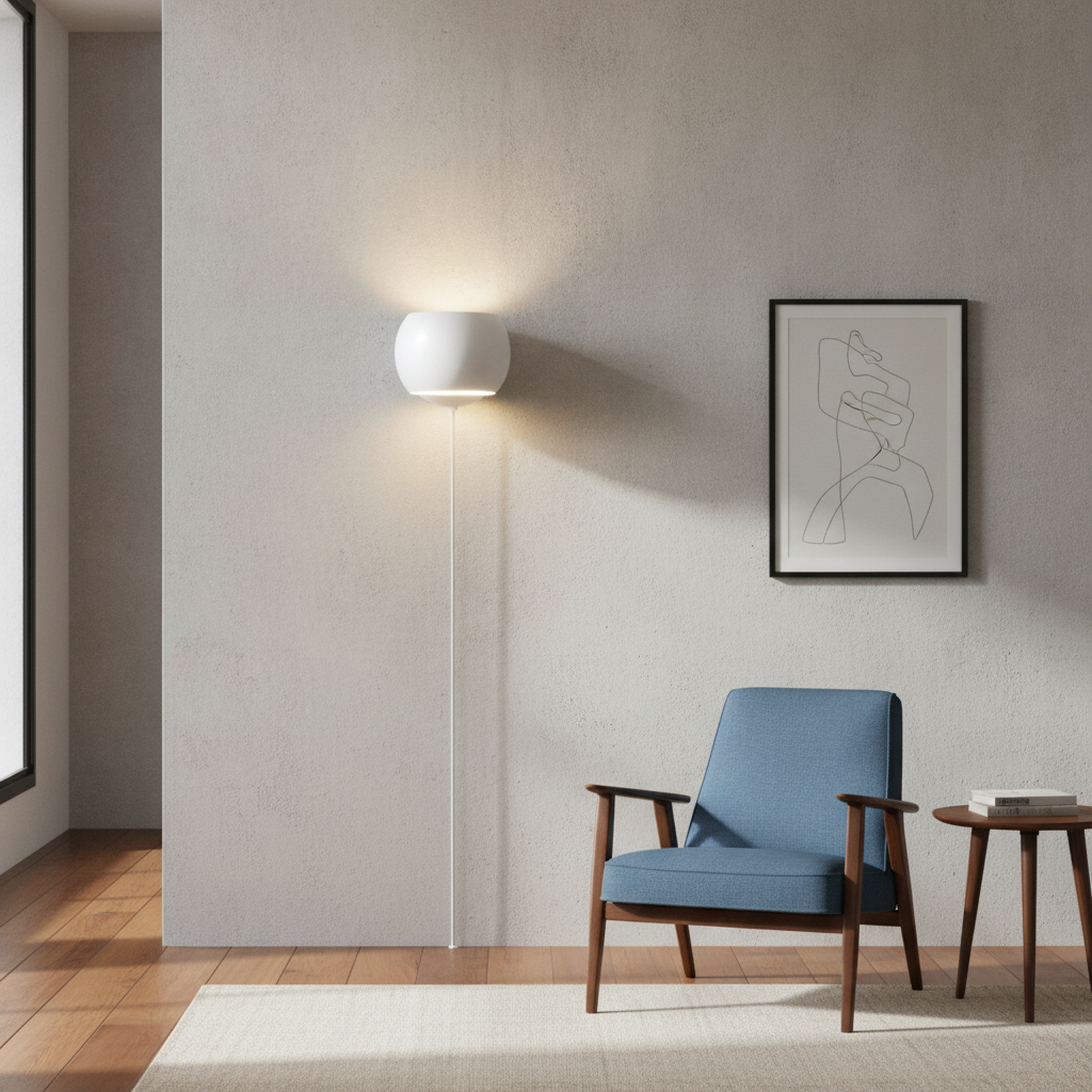 Metal Wall Light with Dual Lighting Effect for Home Décor
