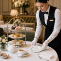 Gourmet Plates 185mm Porcelain for High Tea Service (Pack of 24)