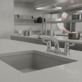 Chrome Plated Mixer Tap with Swivel Spout for Small Sinks