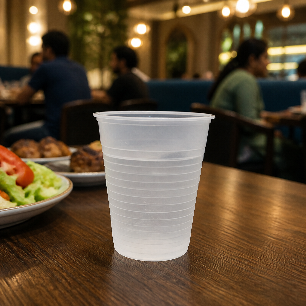Polypropylene Translucent Water Cooler Cups 200ml for Offices (Pack of 2000)