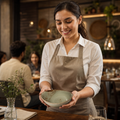 Craft Green Freestyle Bowls 130mm for Casual Cafés & Restaurants - Pack of 12
