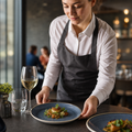 Coupe Plates 165mm Blue Vitrified Ceramic for Dining Experiences (Pack of 12)