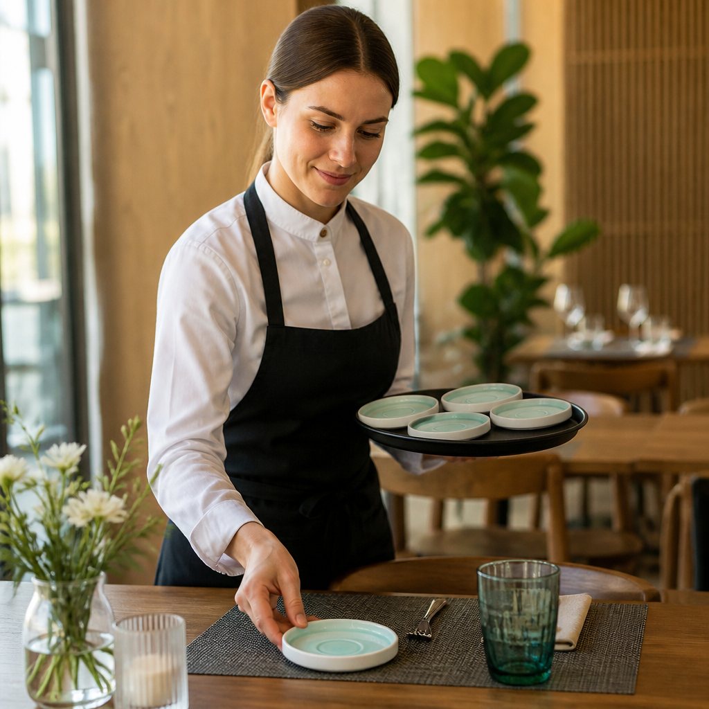 Saucers 115mm Porcelain for Stylish Table Settings (Pack of 6)