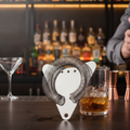 Stainless Steel Triangular Strainer 105mm for Cocktail Preparation
