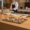 Natural Slate Serving Tray GN 1/2 325x265mm for Buffet Presentations