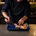 Rectangle Plate 330x190mm Porcelain for Diverse Menus (Pack of 6)