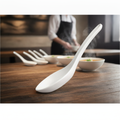 Melamine White Soup Spoon 1345mm for Catering Events