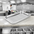 304 Stainless Steel Perforated Gastronorm Tray 5.8L for Versatile Cooking