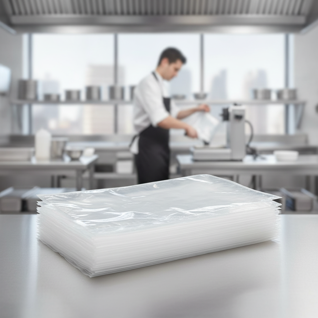 Durable Vacuum Sealer Bags 300mm for Professional Kitchens