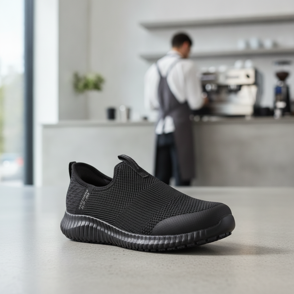 Mesh Slip-On Trainers Size 46 for Comfortable Work Days