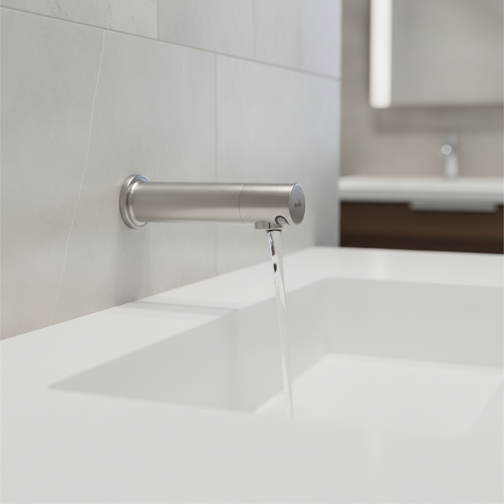 Stainless Steel Sensor Operated Tap 150mm for Hand Washing