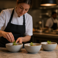Gembrook White Bowls 120mm for Unique Table Settings - Pack of 36