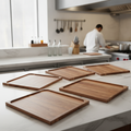 Acacia Wood Base 345x285mm for Food Presentation (Pack of 5)