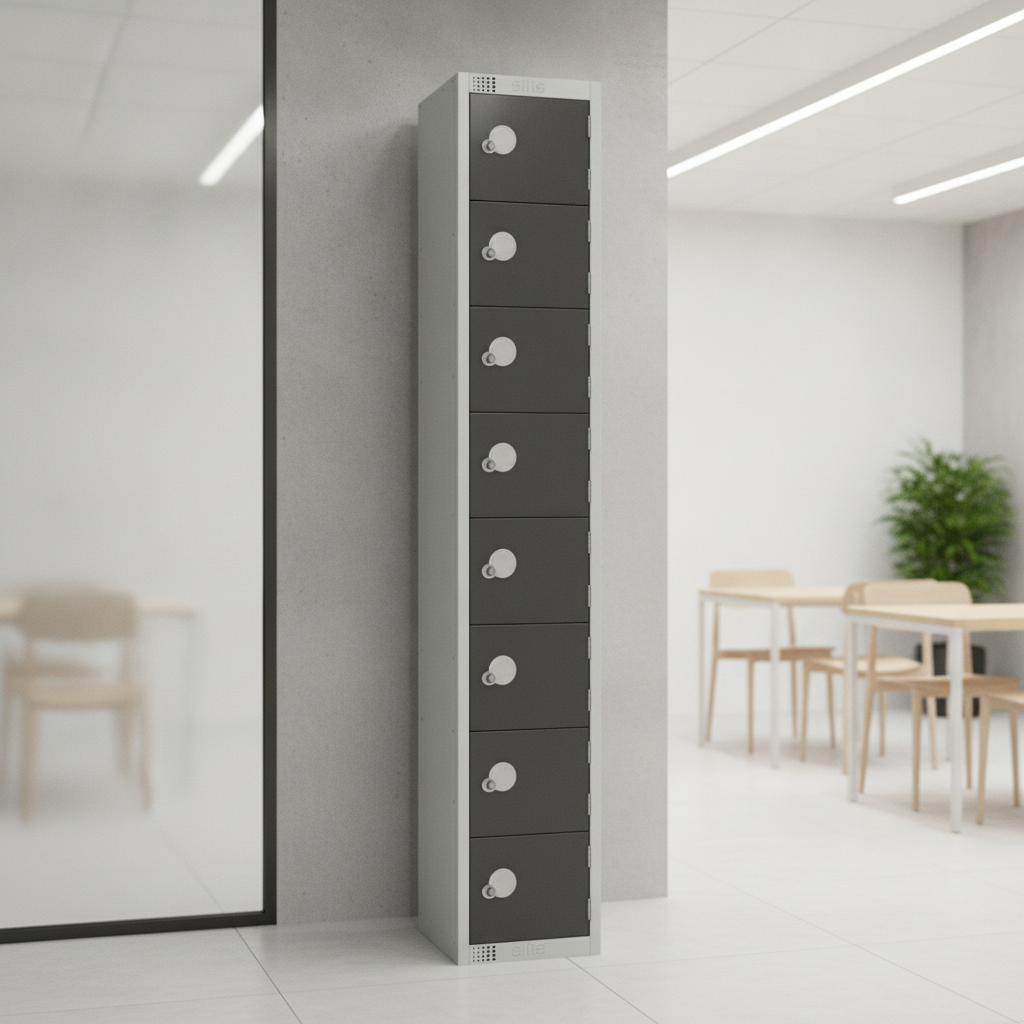 Powder Coated Steel Lockers 450mm Deep for Secure Storage