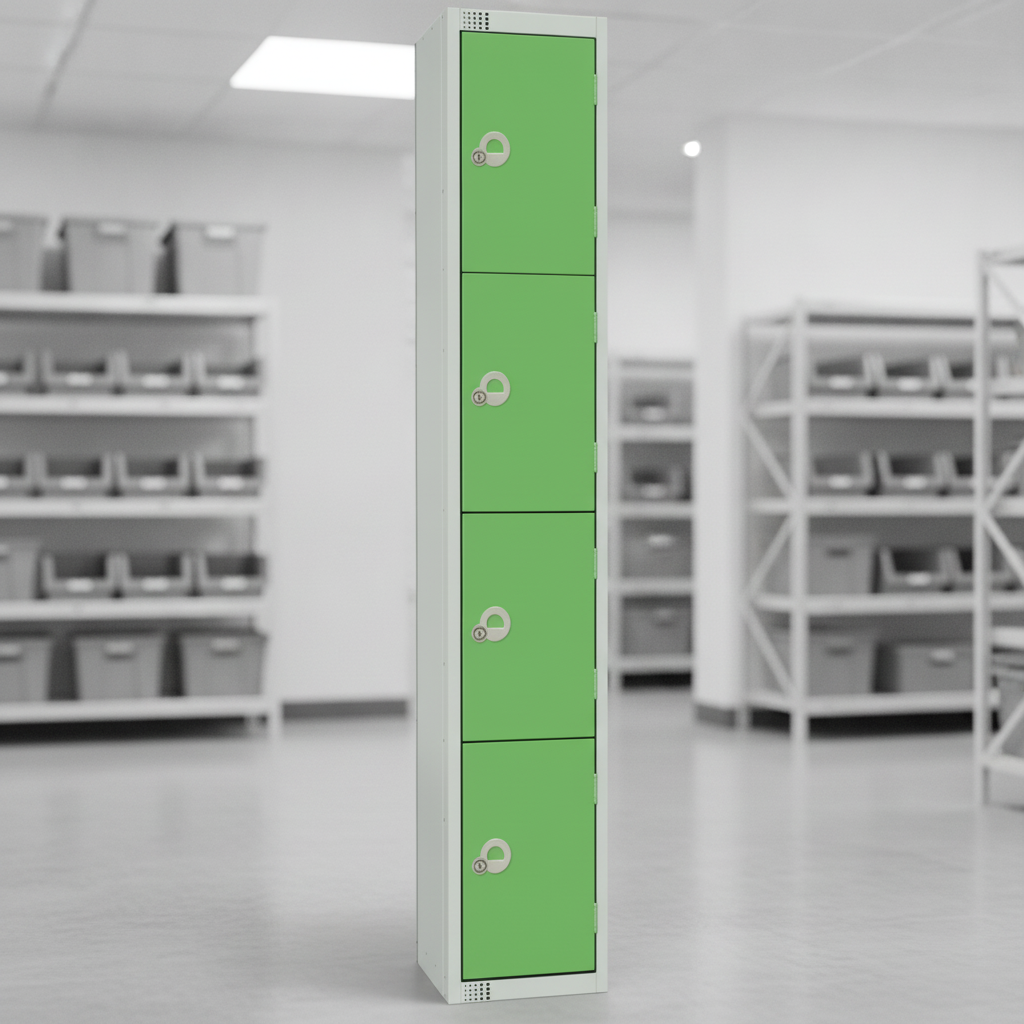 Powder Coated Steel Lockers 300mm Deep for Secure Storage