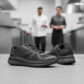 Microfibre Black Vitality Trainers for Front & Back of House