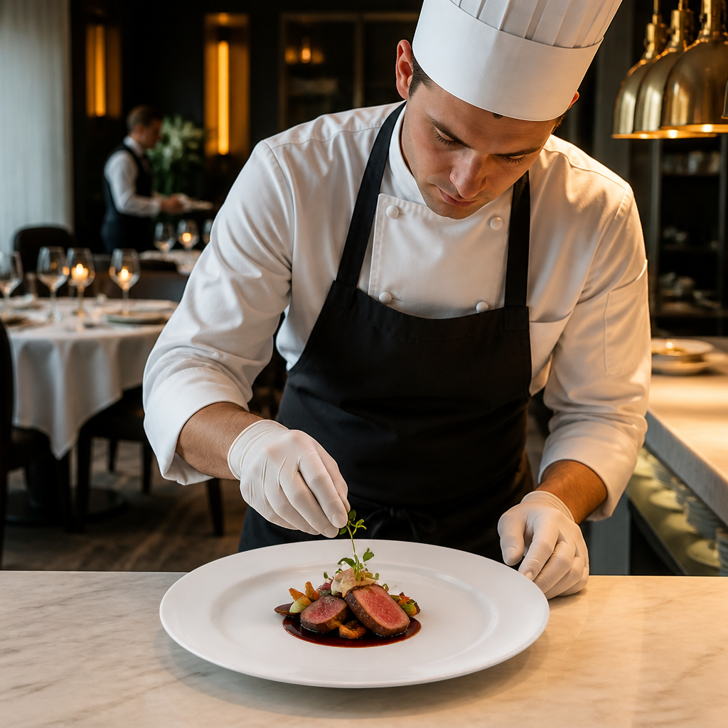 Plate 320mm Porcelain for Fine Dining (Pack of 6)
