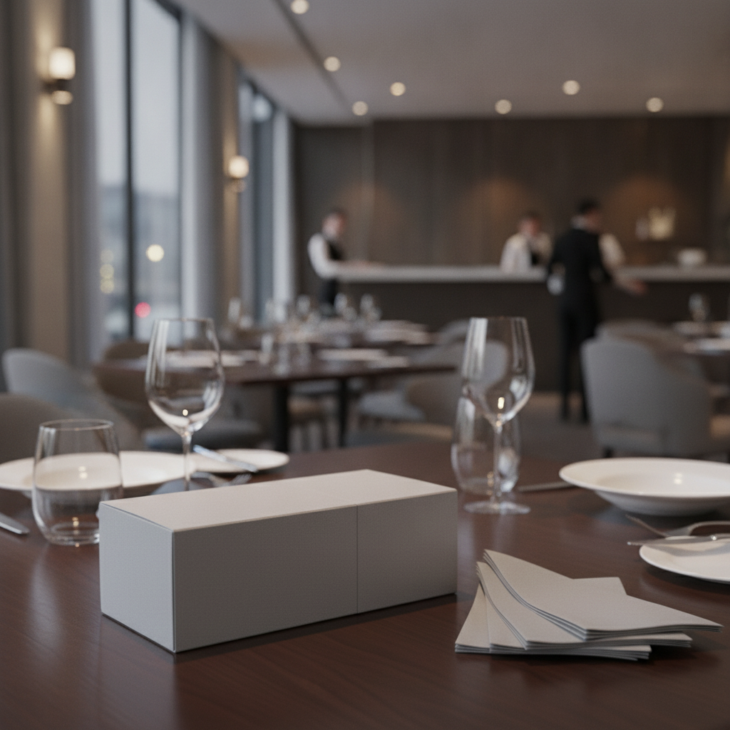 Premium Grey Paper Dinner Napkins 48x40cm for Stylish Dining (Pack of 400)