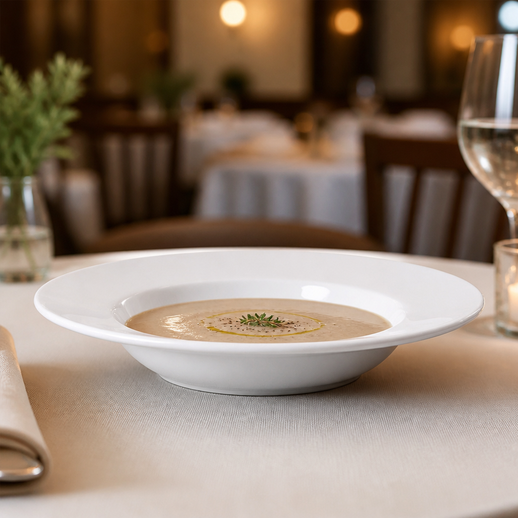 Porcelain Soup Bowls 310ml for Catering Environments - Pack of 24