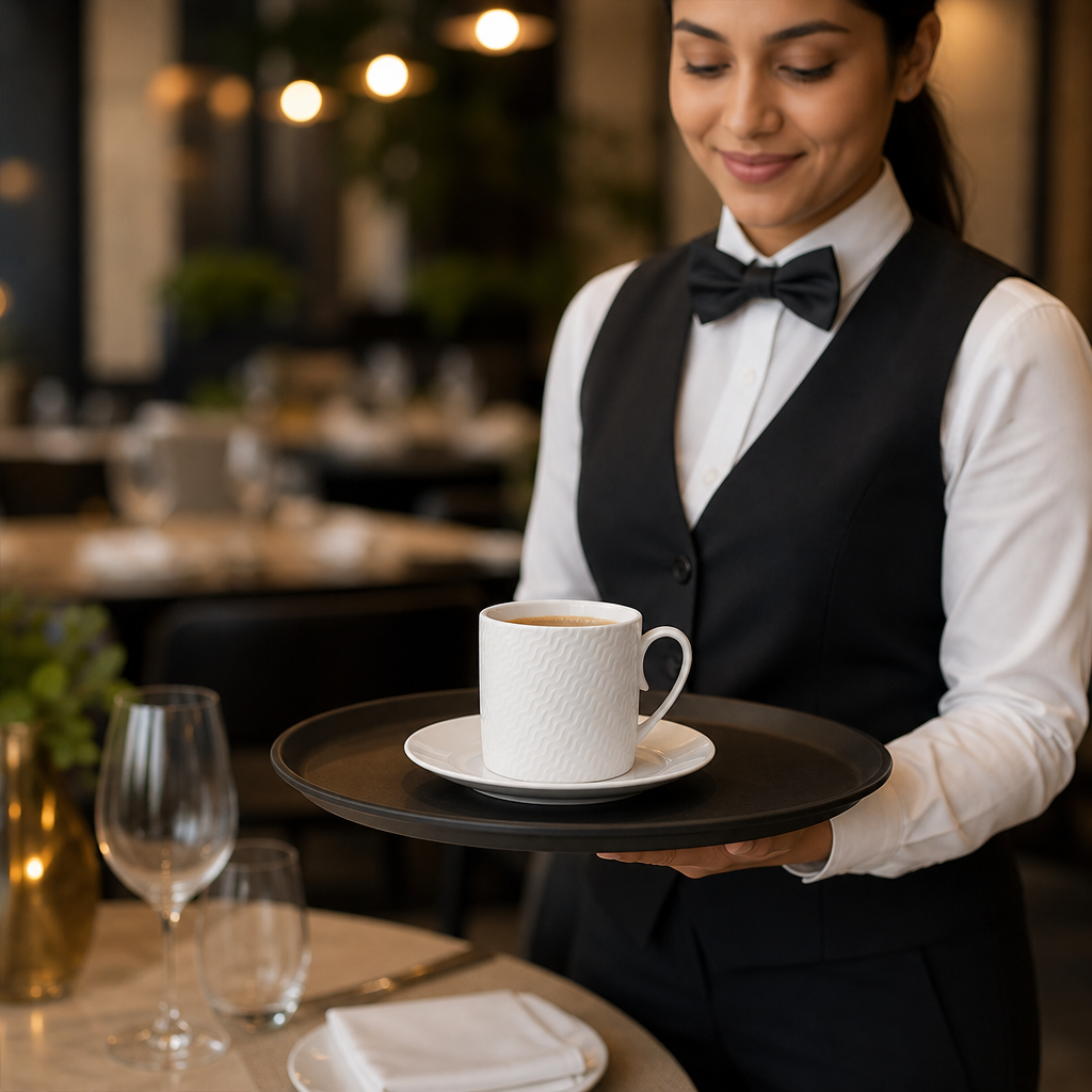 Bone China White Coffee Can Cups 100ml for Upscale Dining (Pack of 12)