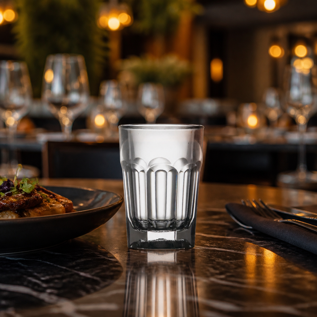 Polycarbonate Clear Shot Glass 25ml for Outdoor Events (Pack of 24)