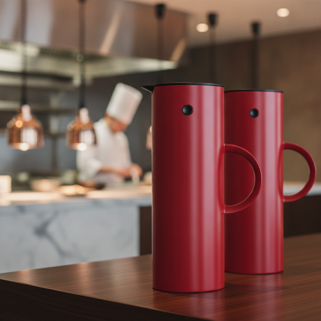 Stainless Steel Vacuum Jug 1L for Home & Office