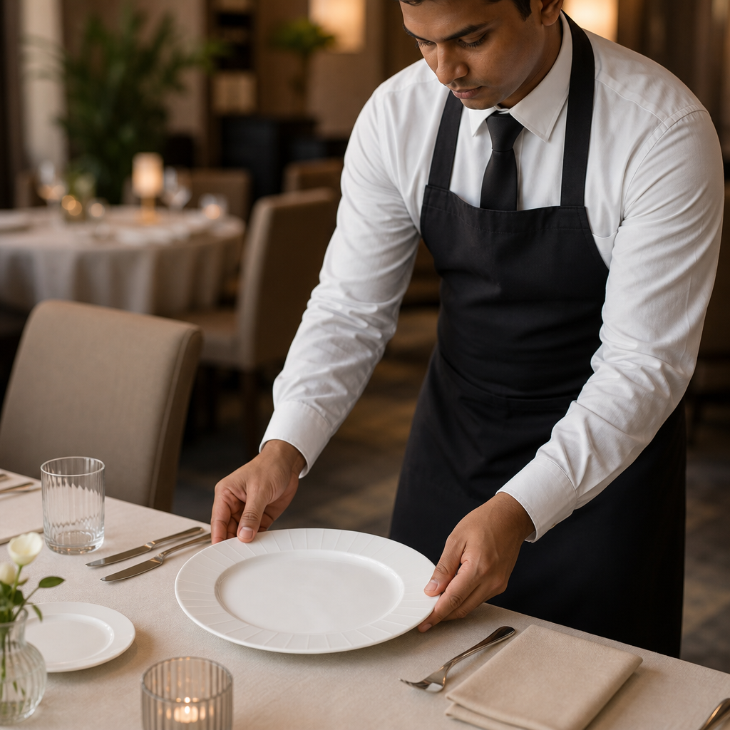 Rim Plates 270mm Ceramic for Upscale Dining (Pack of 24)
