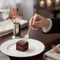 18/0 Stainless Steel Cake Forks for Elegant Dining (Pack of 12)
