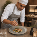 Coupe Plates 254mm Grey Vitrified Ceramic for Hospitality (Pack of 12)