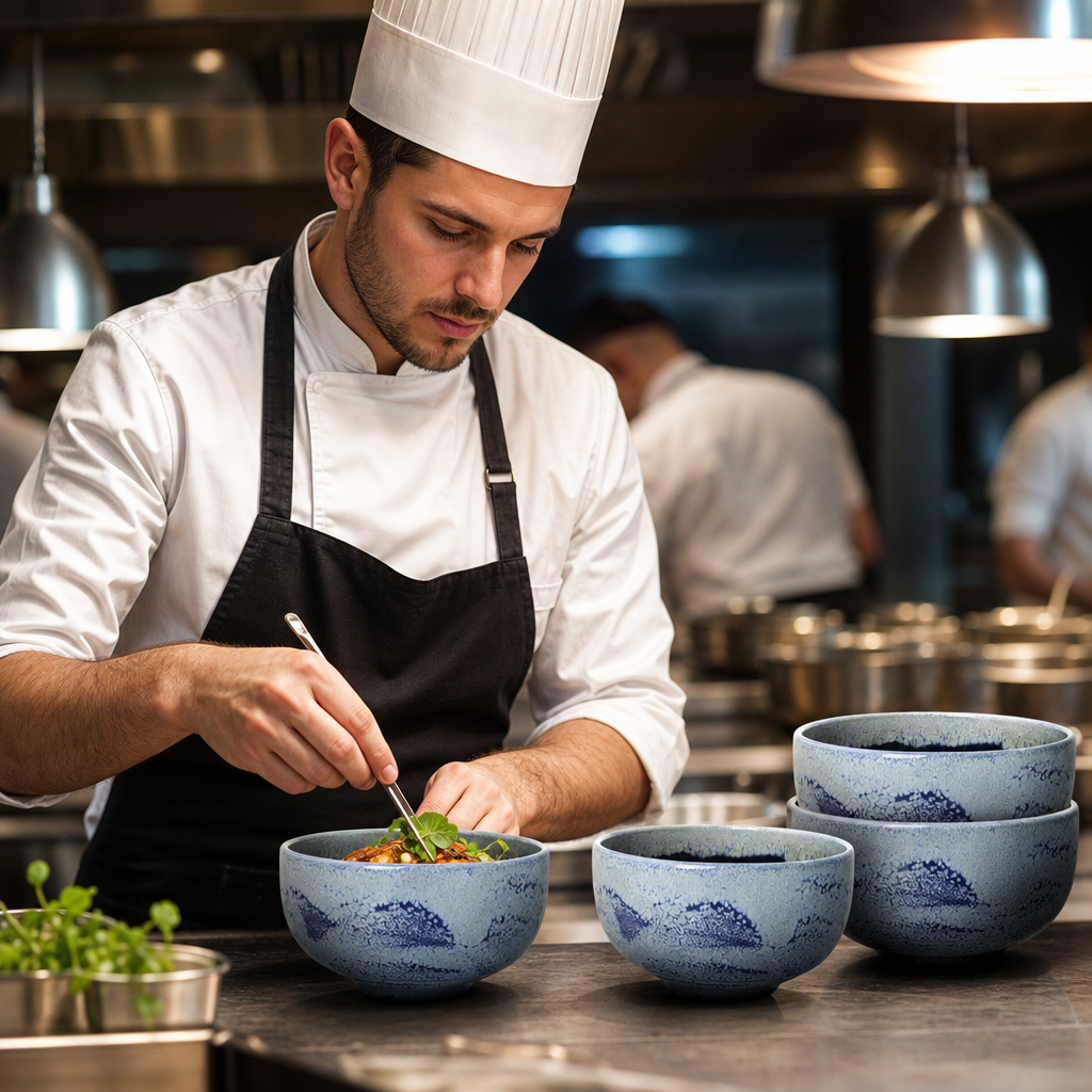 Alumina Bowls 110mm Vitrified Ceramic for All Courses (Pack of 12)