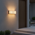 Metal Outdoor Wall Light 15W for Entrances & Terraces