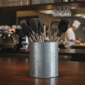Galvanised Steel Utensil Tin 160g for Outdoor Dining
