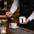 Stainless Steel Sugar Bowl 10oz for Cafés & Coffee Shops