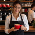 Stoneware Cappuccino Cups 340ml for Cafés & Restaurants (Pack of 12)