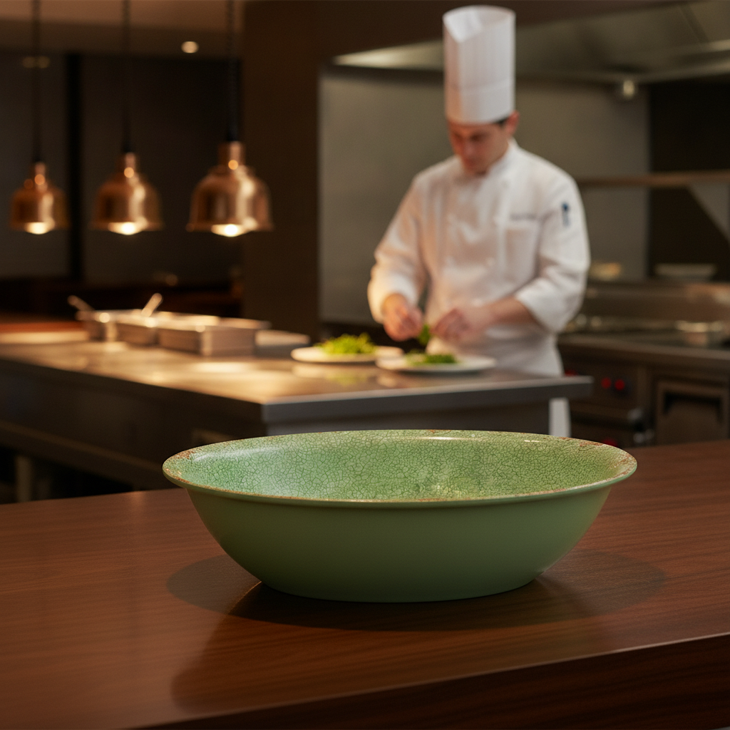 Melamine Oval Bowl 1.5L for Presenting Culinary Creations
