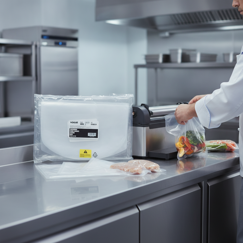 Durable Vacuum Sealer Bags 200mm for Food Storage