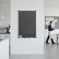 Magnetic Wipe-Clean Board 600x900mm with Aluminium Frame for Staff Rooms