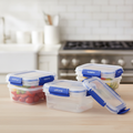 Plastic Storage Containers 1L for Home & Workplace (Pack of 3)