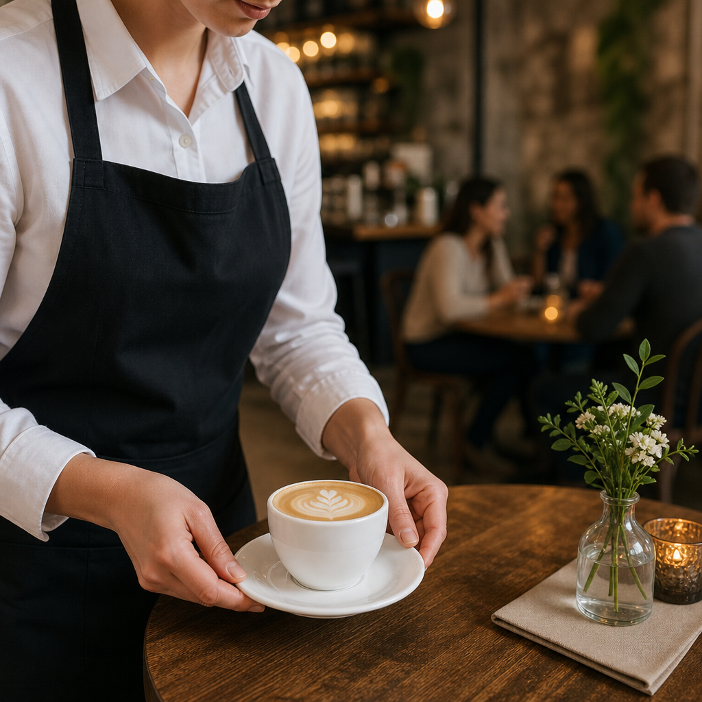 Rounded Saucers 143mm Porcelain for Restaurants (Pack of 6)