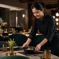 Toughened Ceres Bowls 170mm Black Glass for Elegant Dining (Pack of 6)