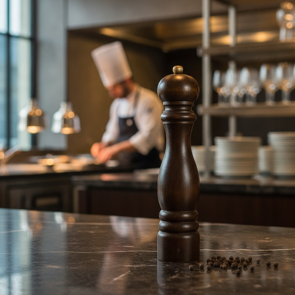 Wood Pepper Mill 12in for Home & Kitchen